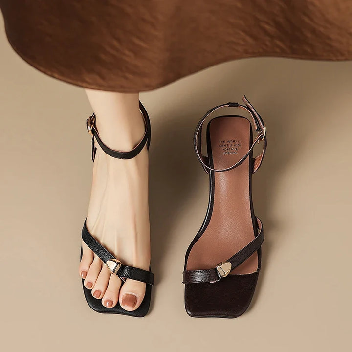 Yesenia Strappy Leather Sandals