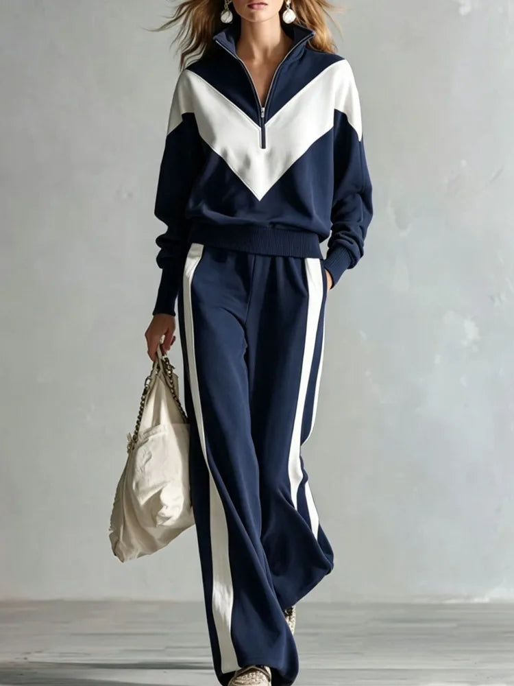 Nolani Contrast Activewear Set