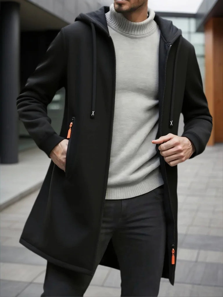 Lachlan Zip Front Fleece Coat