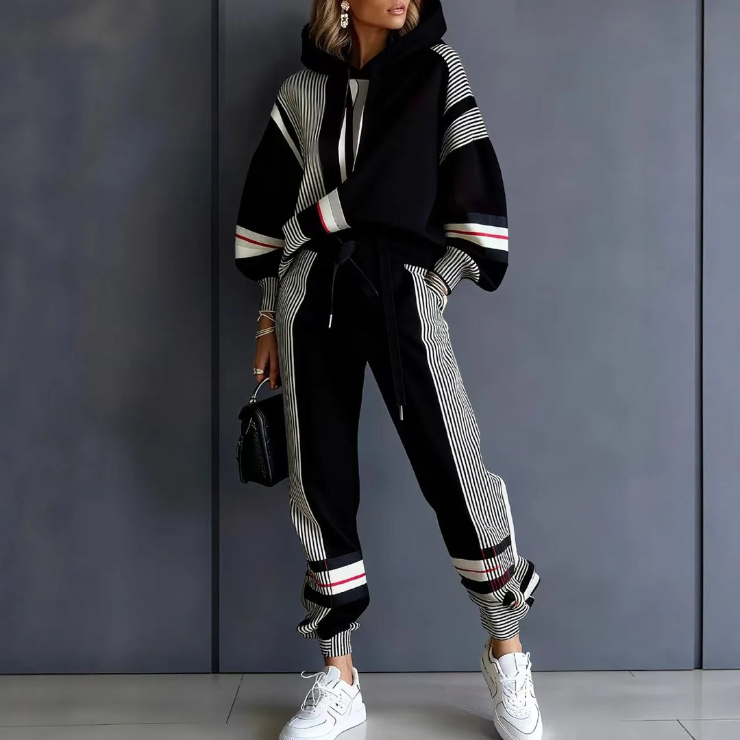 Linnea Drawstring Waist Jogger Set