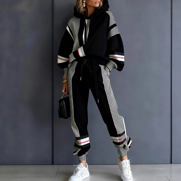 Linnea Drawstring Waist Jogger Set