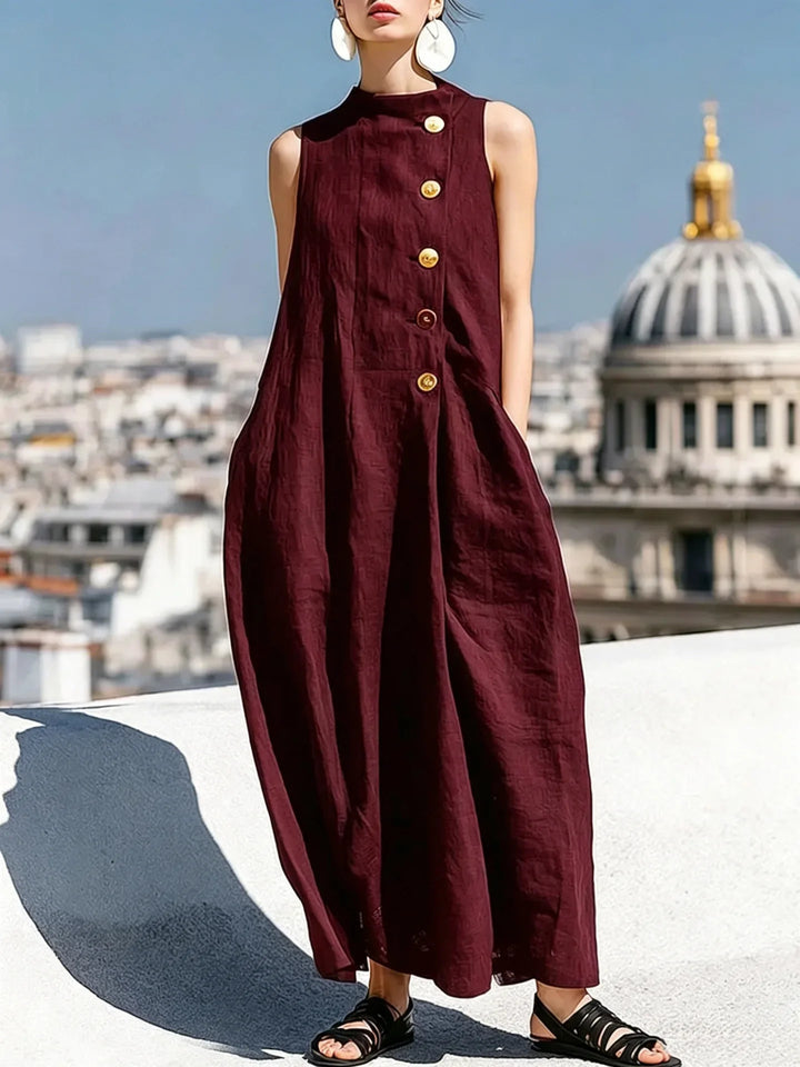 Diana Casual Pocket Maxi Dress