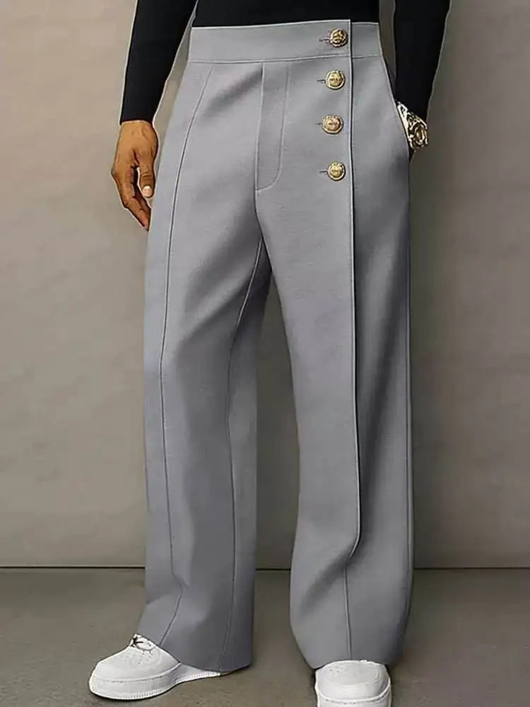 Torian Button Front Trousers