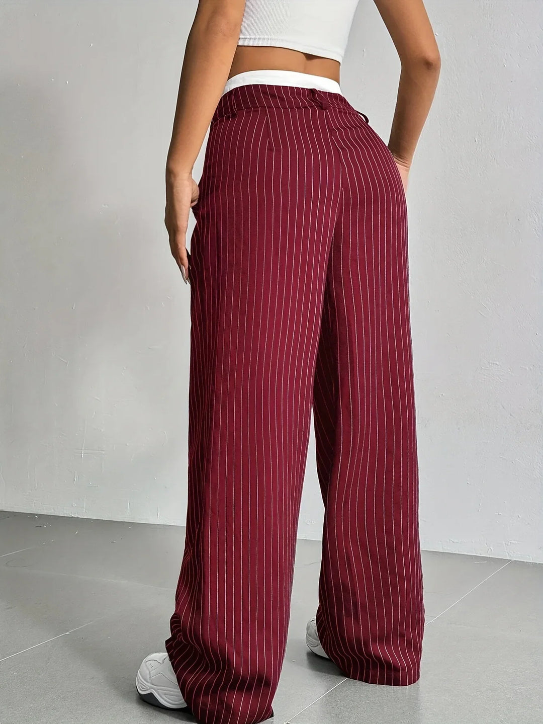 Emiara Classic Striped Pants