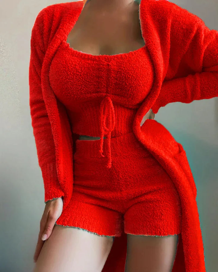 Albertine Cozy 3 Piece Loungewear Set