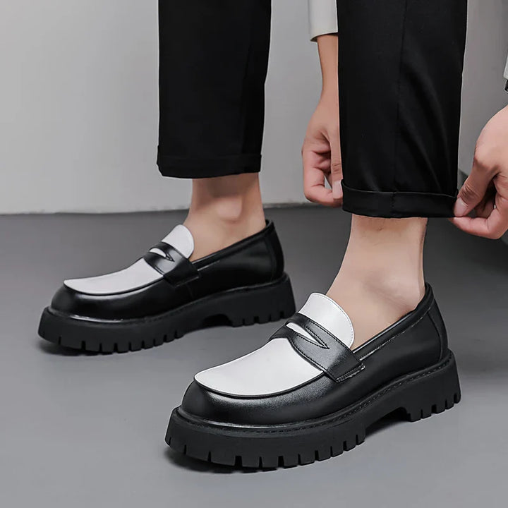William Leather Penny Loafers