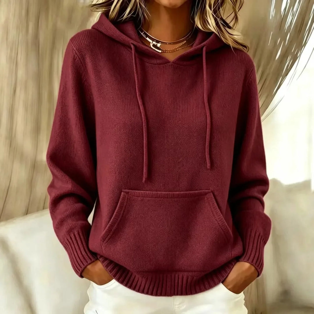 Fenlow Drawstring Hood Sweater
