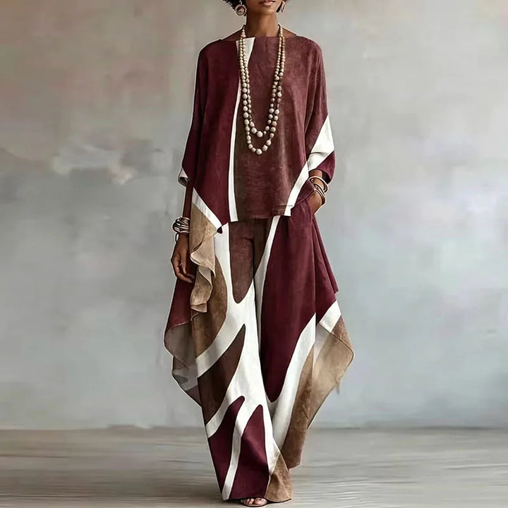 Frances Abstract Trouser Set