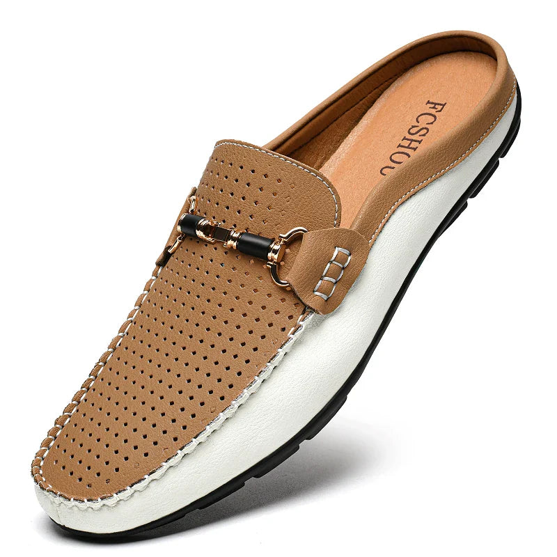 Bruno Orthopedic Leather Mules