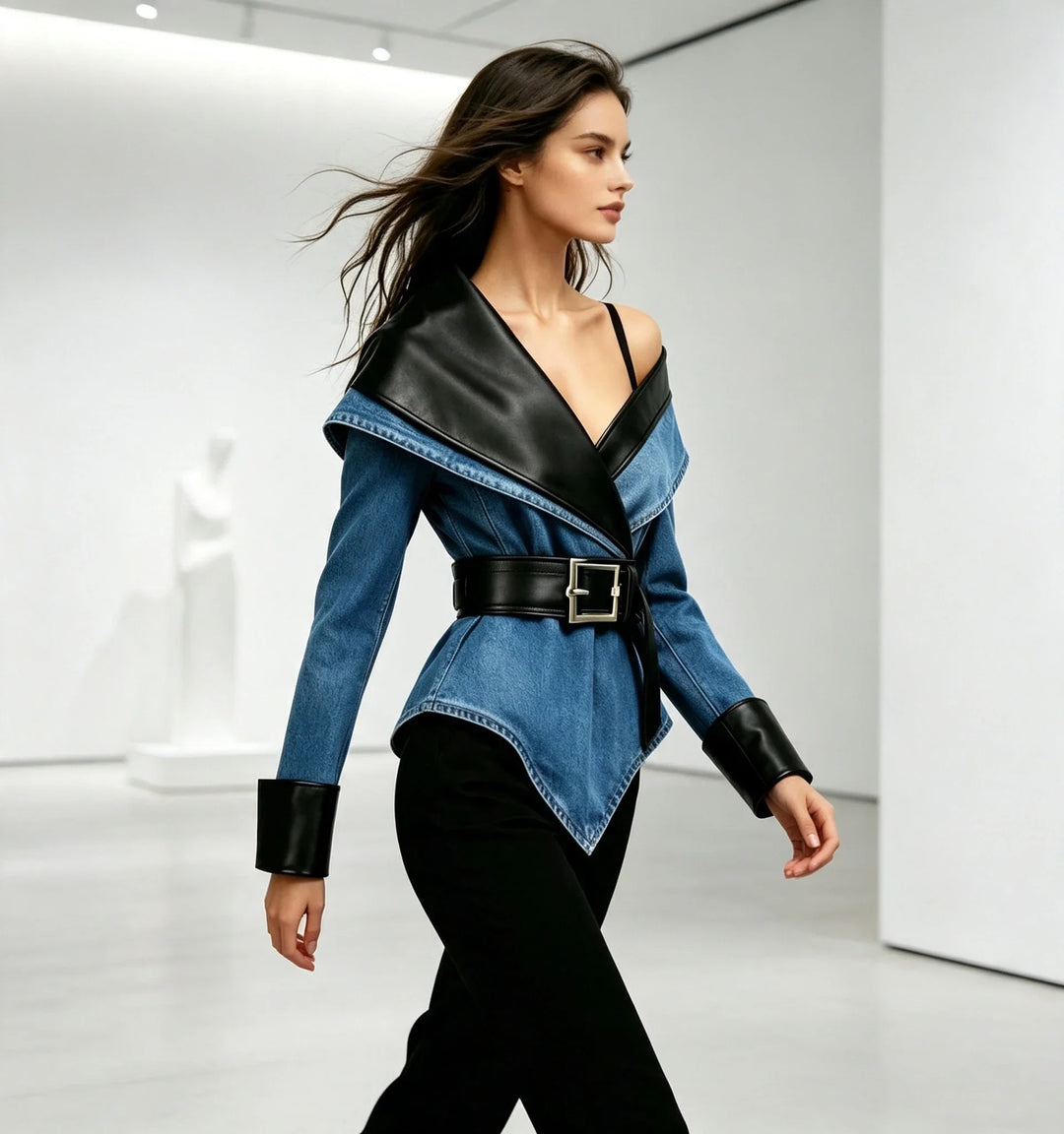 Sutton Sculpted Fit Denim Jacket