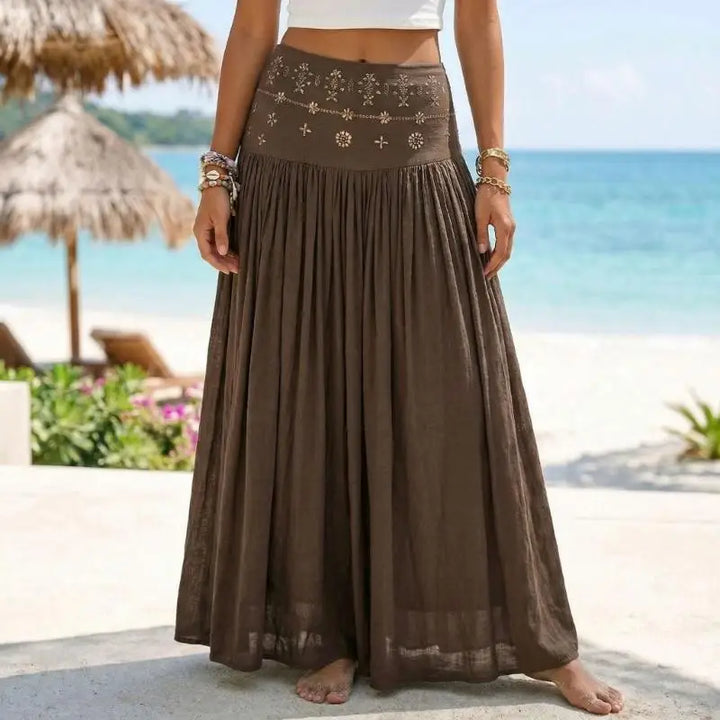 Esther Bohemian Maxi Skirt