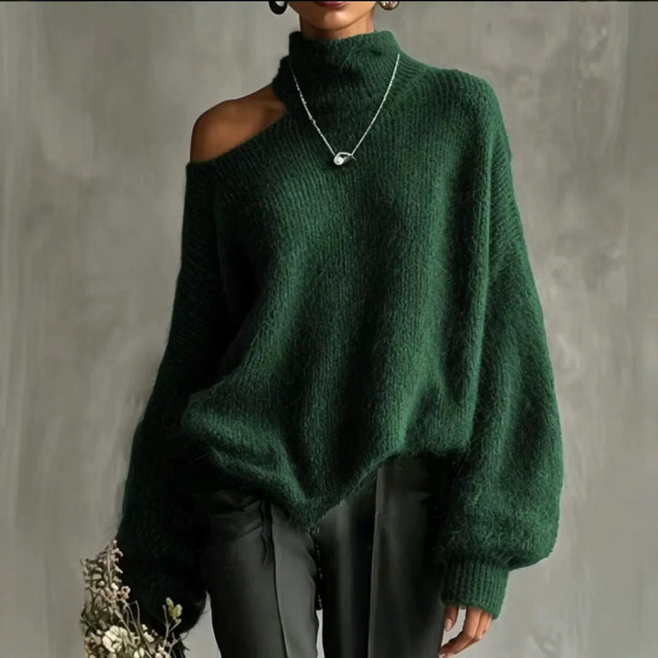 Ophelia Cutout Shoulder Sweater