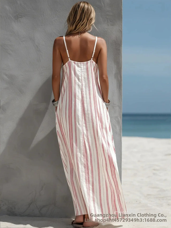 Helena Sleeveless Summer Beach Dress