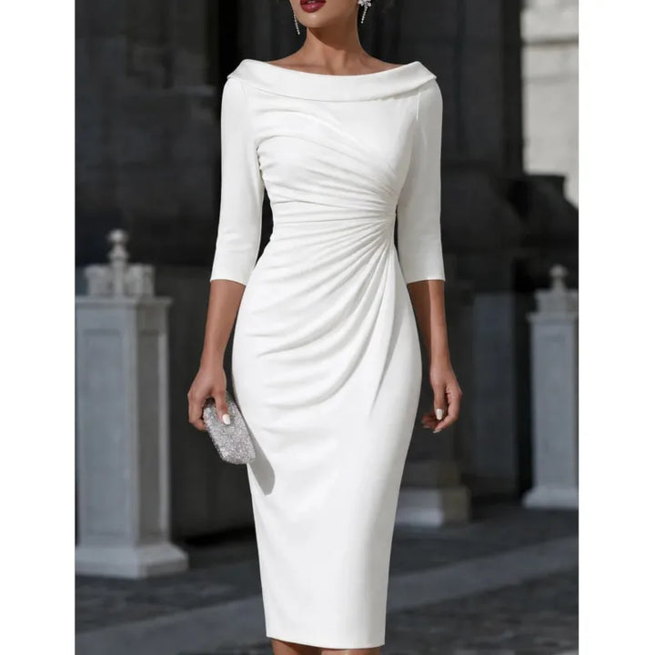 Cecelia Ruched Sheath Dress