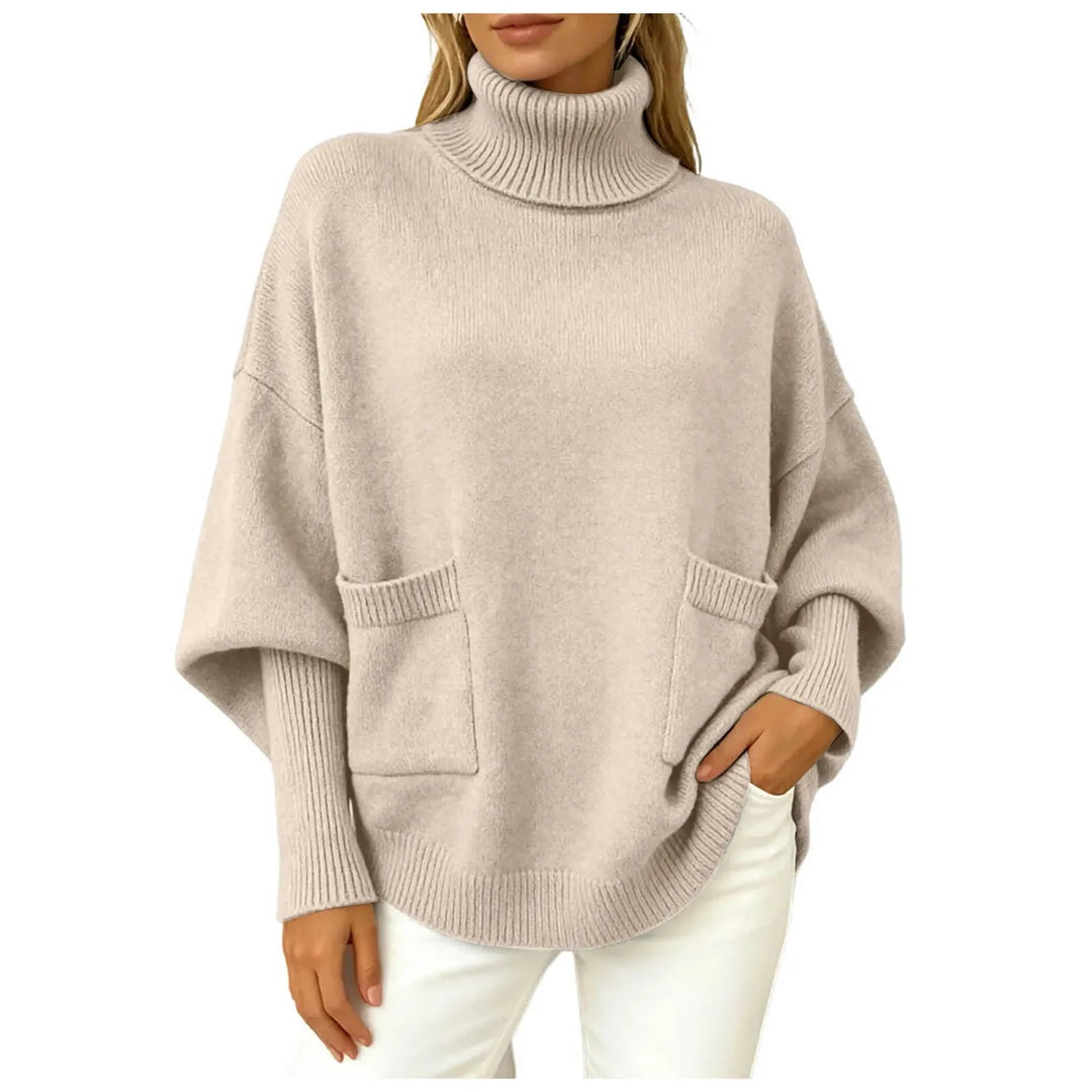 Freya Batwing Turtleneck Sweater