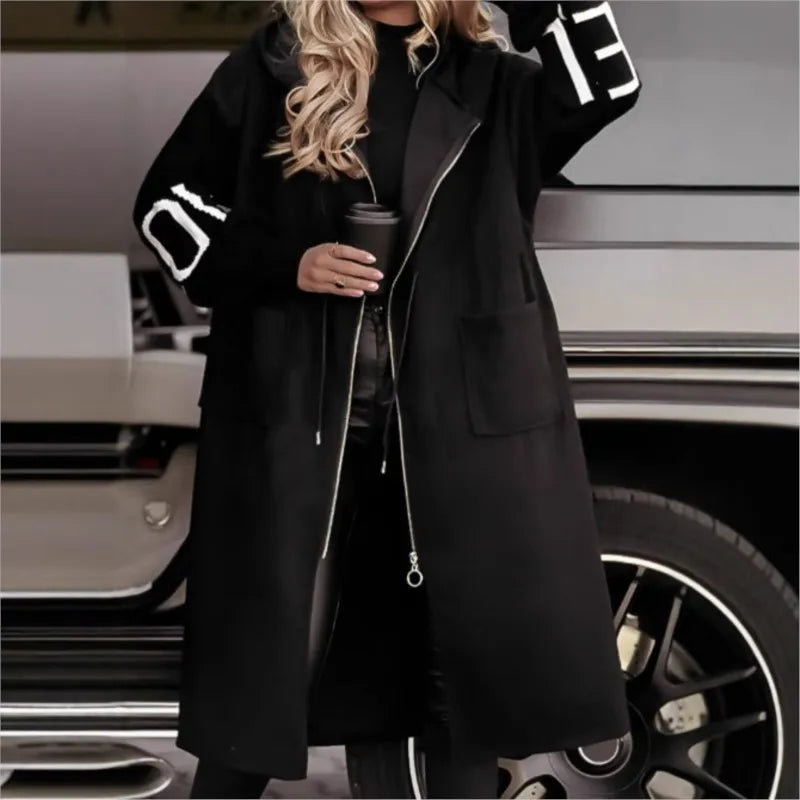 Sabina Drawstring Waist Trench
