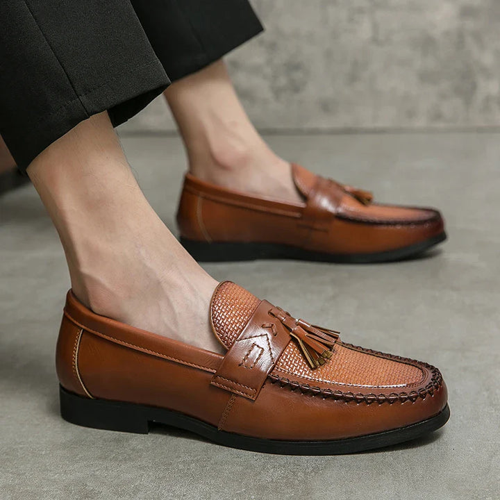 Alfred Braided Tassel Loafers