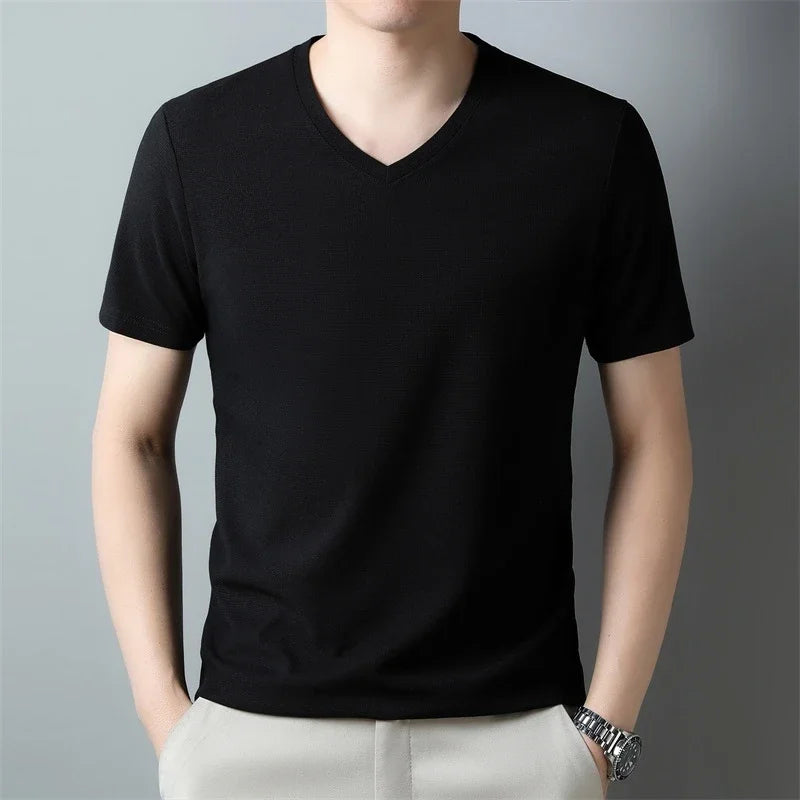 Hardin Breathable Waffle Knit T Shirt