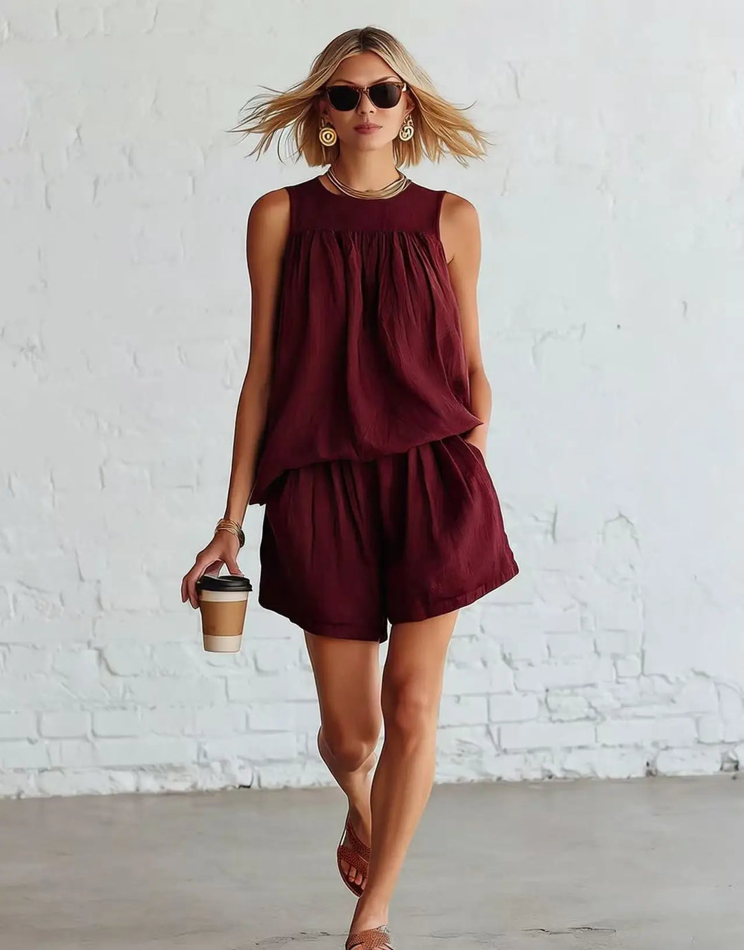 Millie Casual Summer Two Piece Set