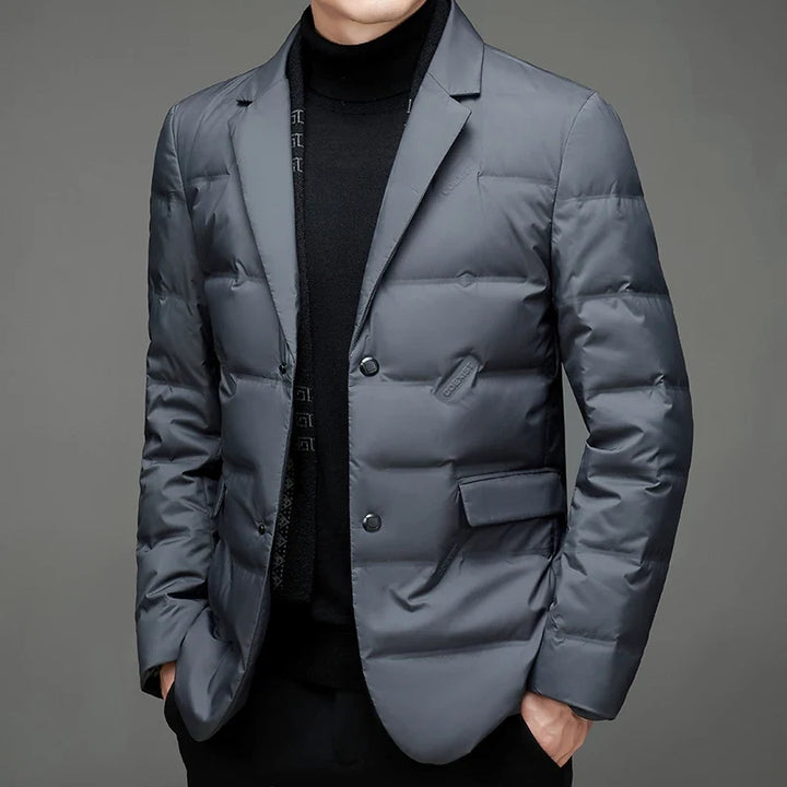 Dominic Notched Lapel Puffer