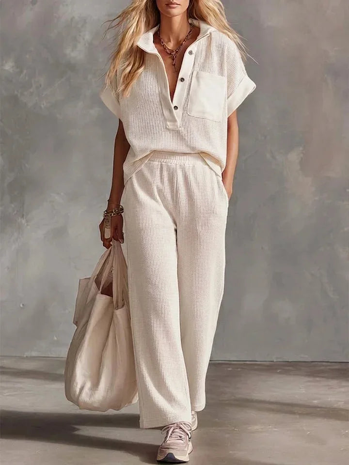 Marbella Casual Loose Pants Set