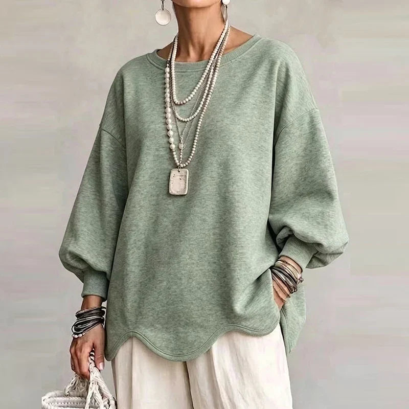 Thea Dropped Shoulder Pullover