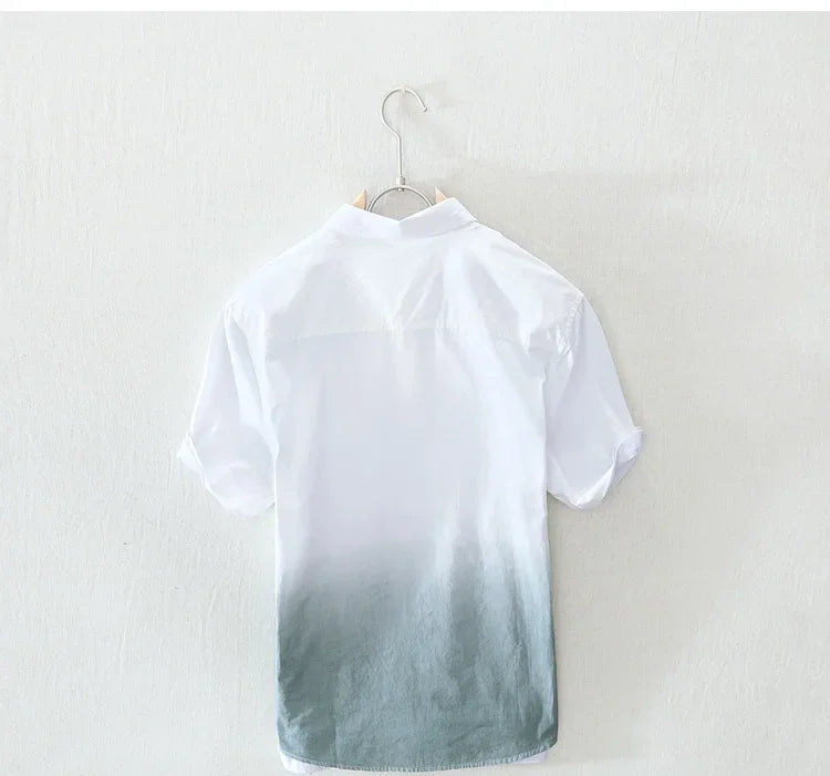 Xavier Gradient Short Sleeve Shirt