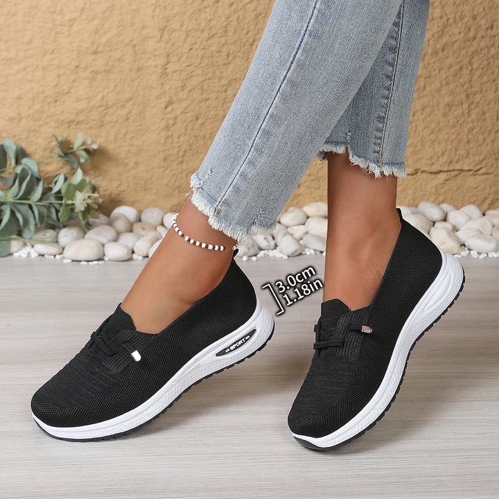 Denise Breathable Wide Toe Sneakers