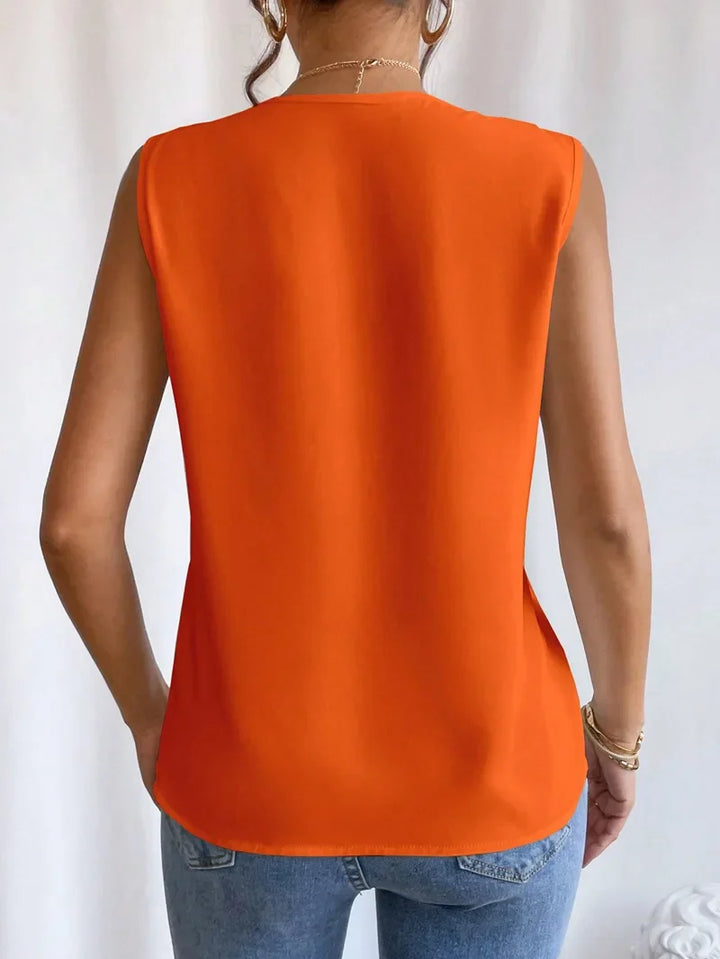 Catelyn Relaxed V Neck Blouse