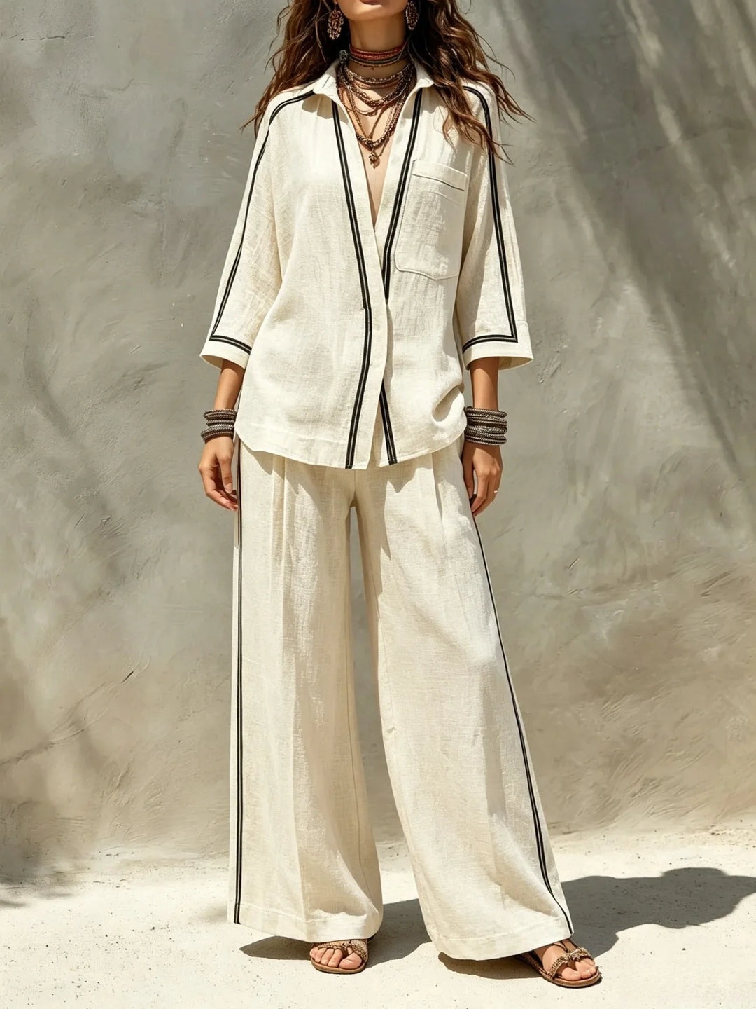Adriana Casual Relaxed Co-Ord Set