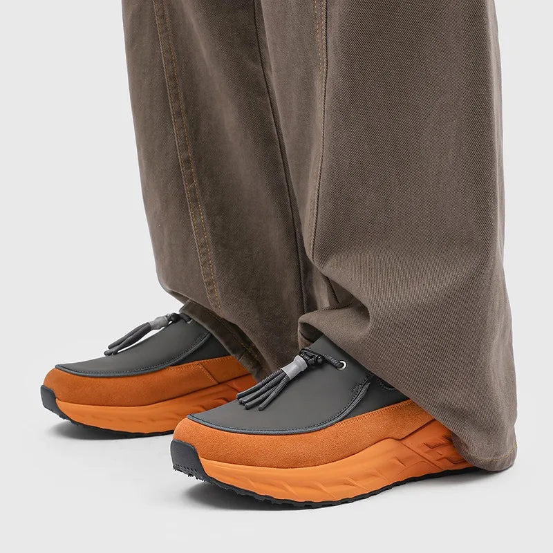 Isaias Leather Tassel Loafers