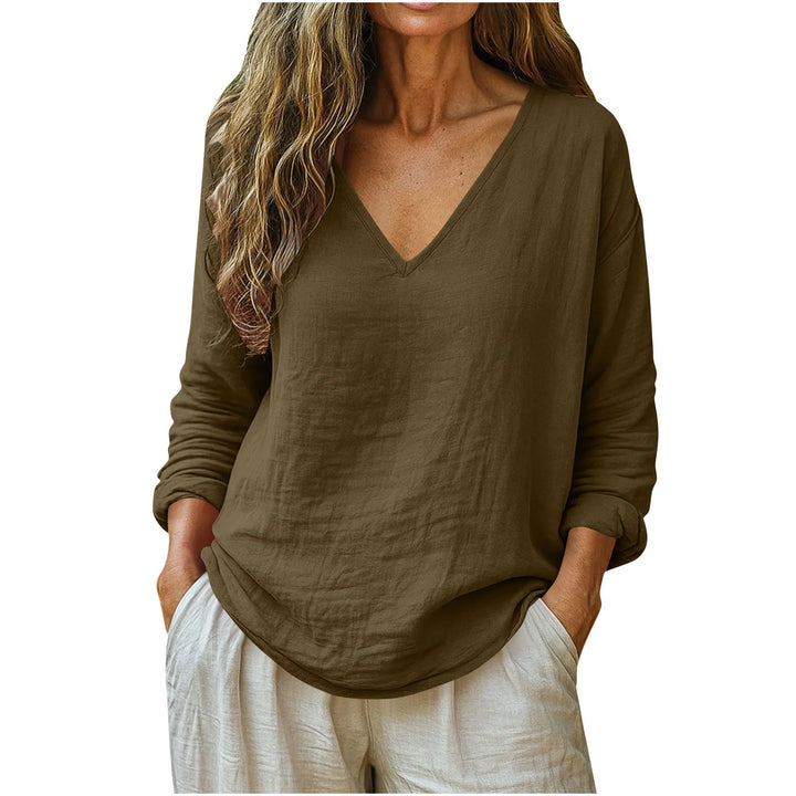 Bianca Breathable Long Sleeve Casual Top