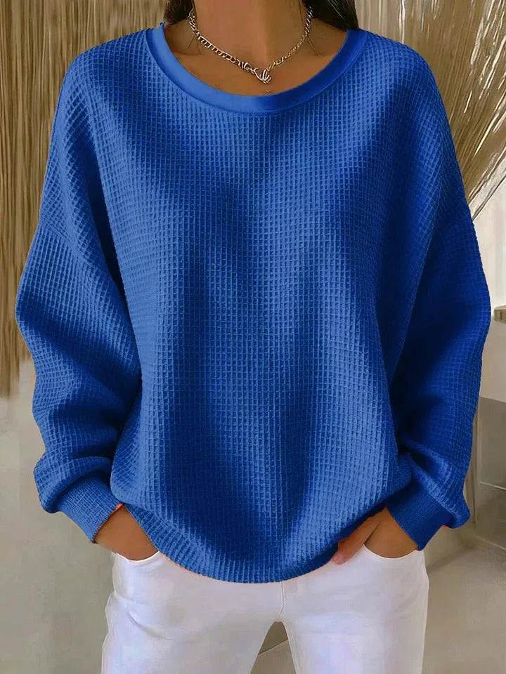 Xanthe Waffle Knit Top