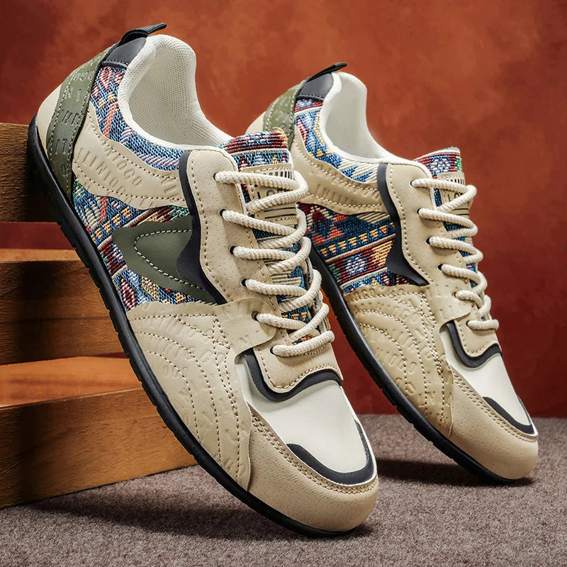 Kade Canvas Lace Up Sneakers