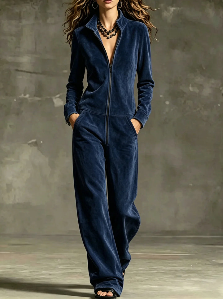 Tamsin Front Zip Jumpsuit