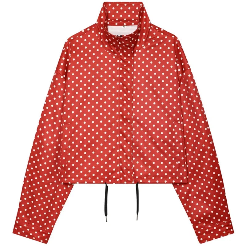 Darlene Cropped Bomber Jacket