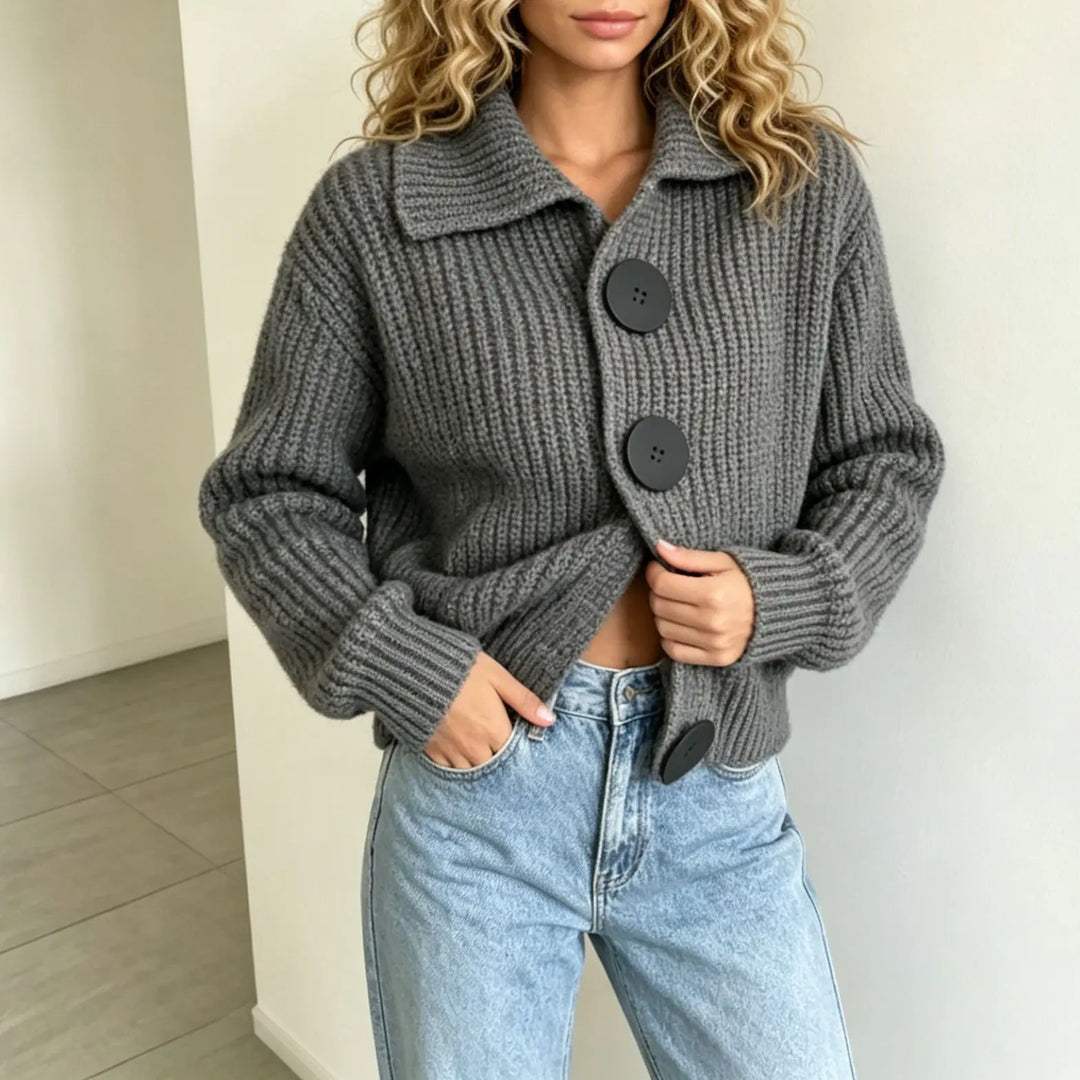 Fioralba Button Front Cardigan