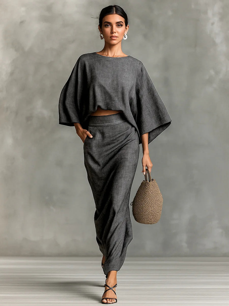 Emily Bat Sleeve Set