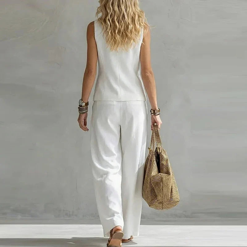 Solenne Tailored Vest Set