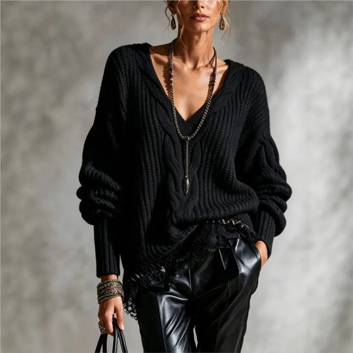 Lior Cable Knit Sweater