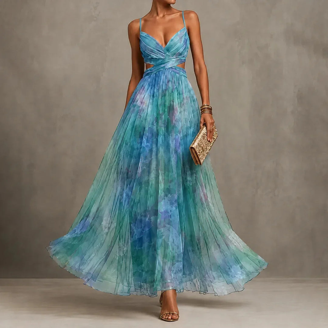 Kenley Chiffon Wedding Guest Dress