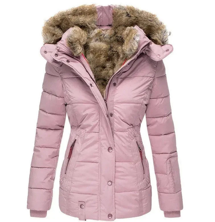 Annabel Detachable Faux Fur Puffer