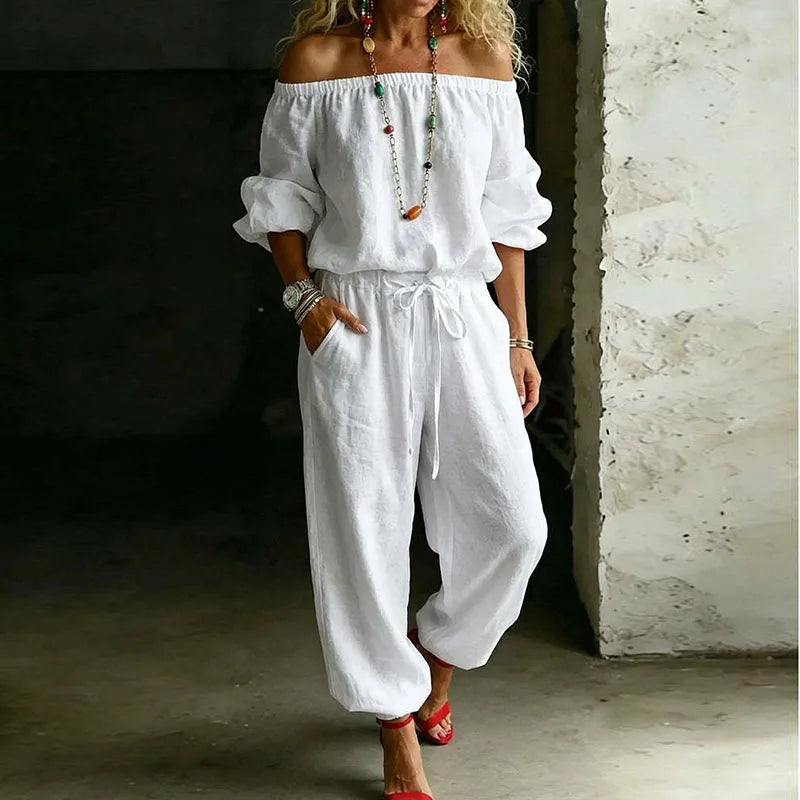 Eloise Off Shoulder Jumpsuit