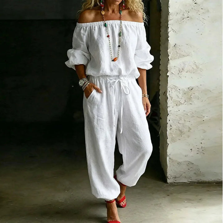 Eloise Off Shoulder Jumpsuit