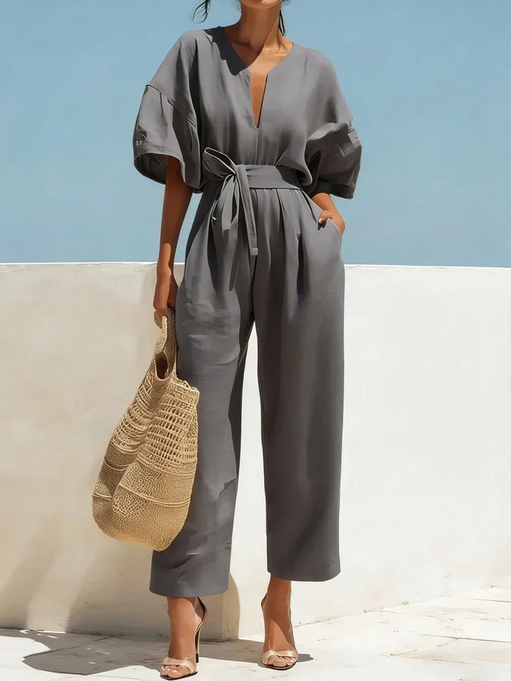 Emina Summer Linen Jumpsuit