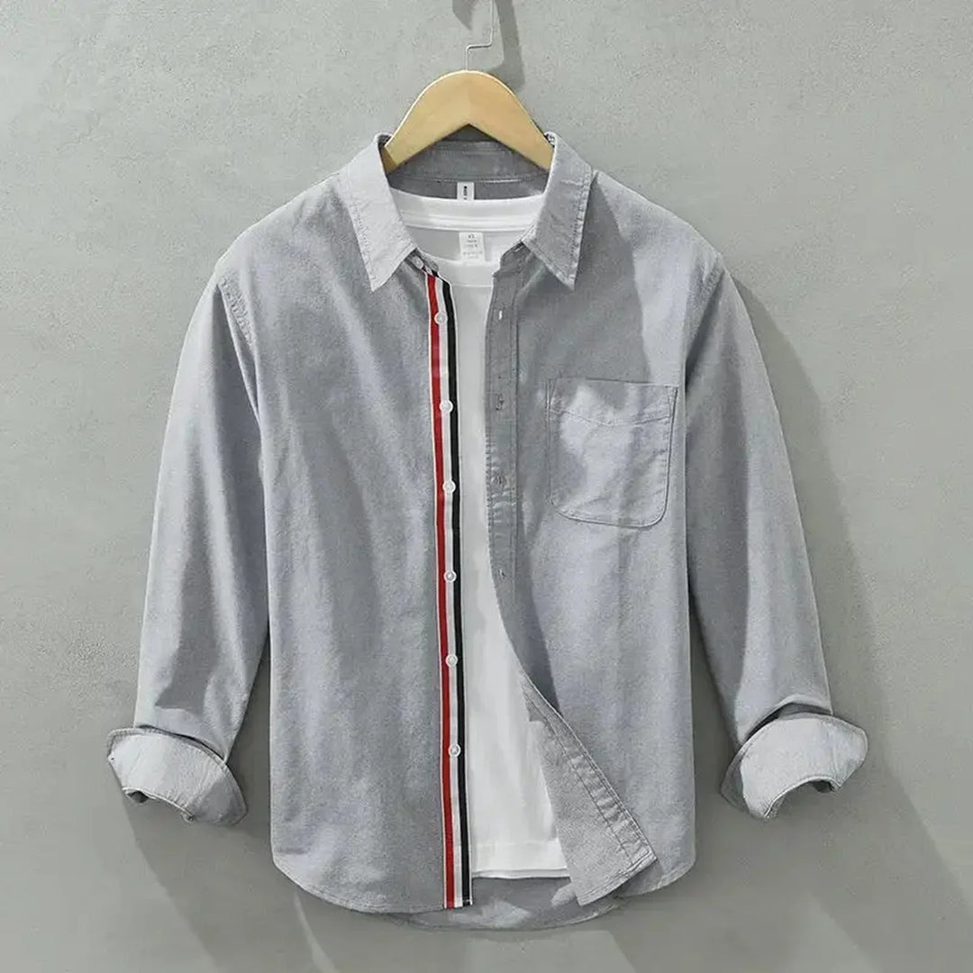 Preston Striped Button Up Shirt