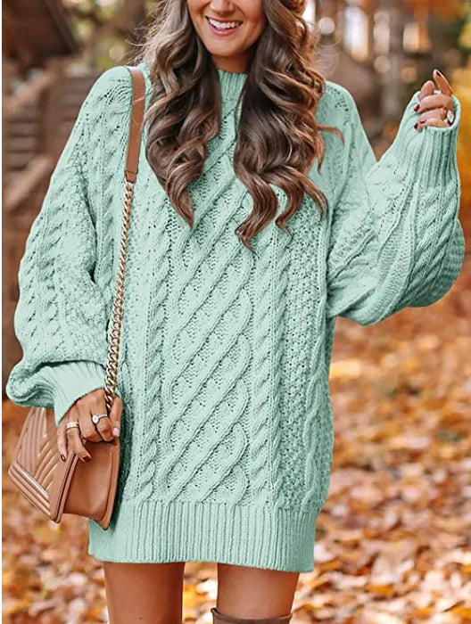 Winslow Cable Knit Sweater Dress