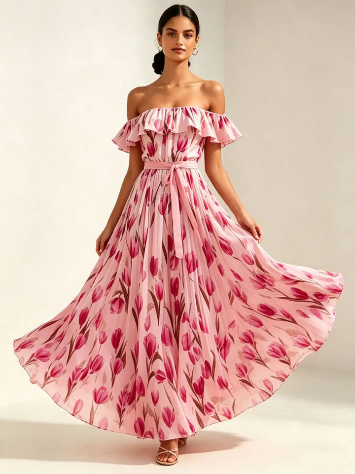 Faustine Off Shoulder Maxi Dress