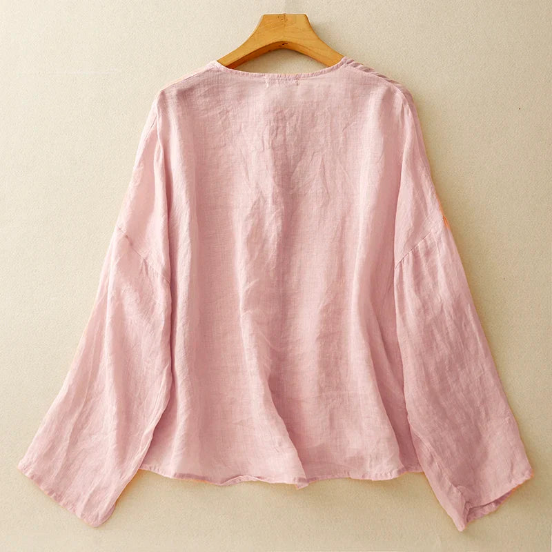 Monaco Summer Linen Top