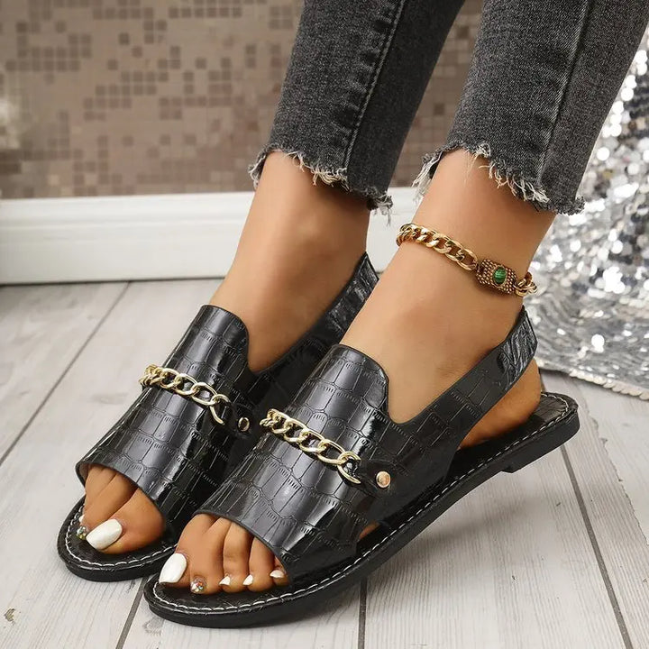 Sadie Comfortable Open Toe Slides